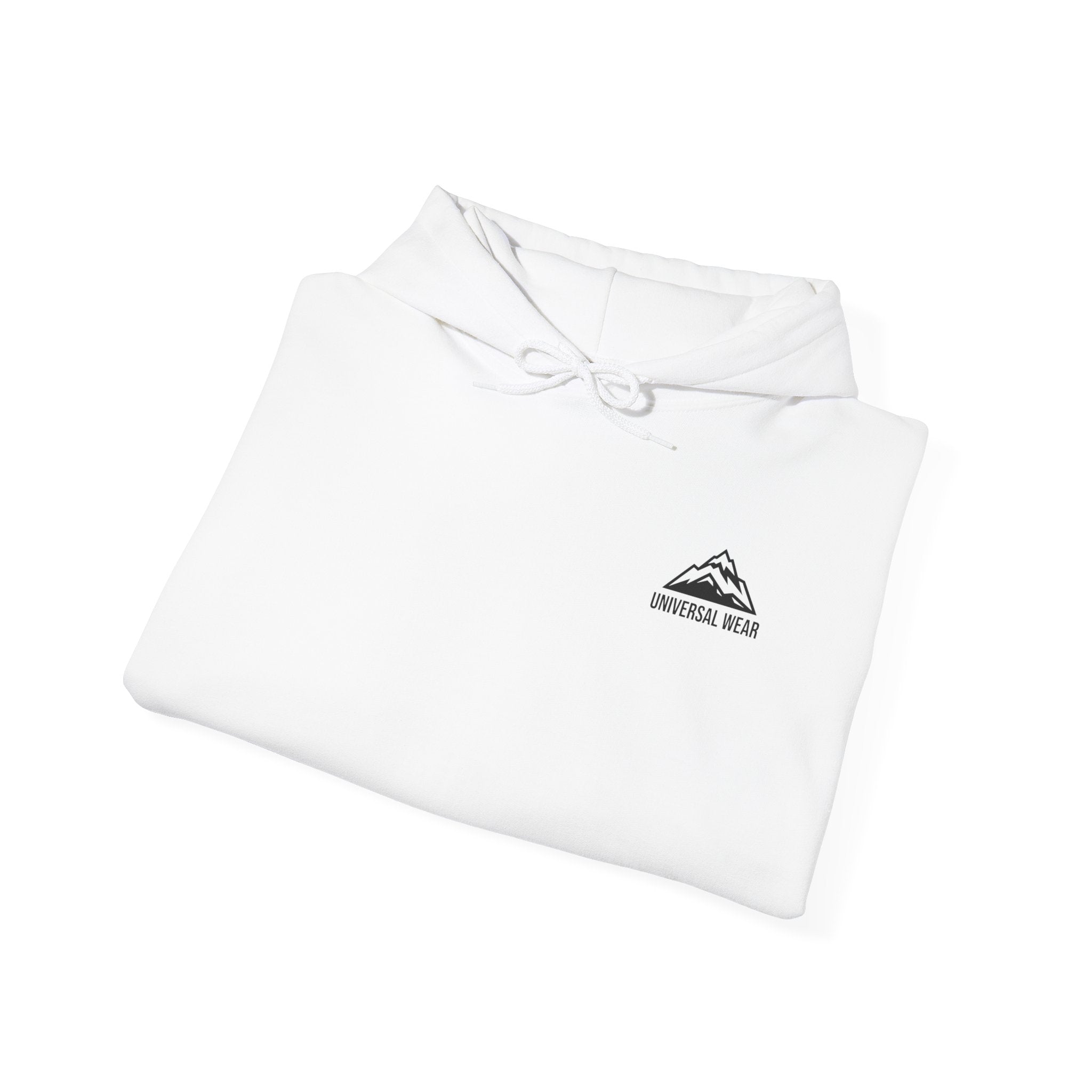 Universal Wear white and black hoodie