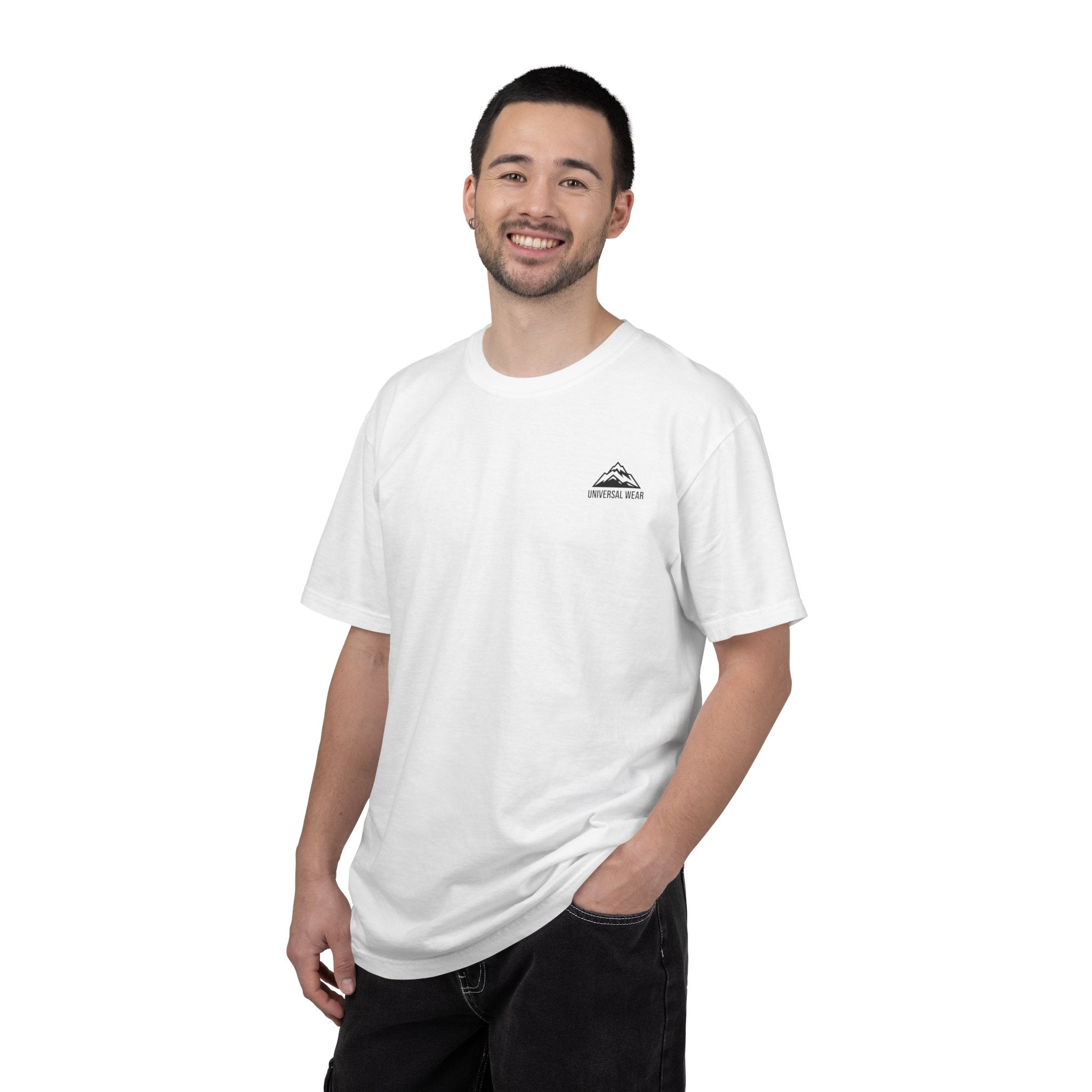 Black and white Universal Tee